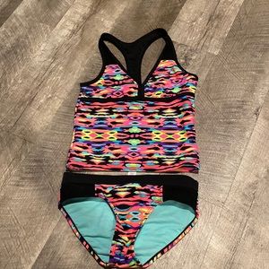 Justice tankini swimsuit, girls size 10